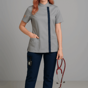 Medomode Axis Collection – modern medical scrubs designed and manufactured in Los Angeles with U.S.-sourced fabric